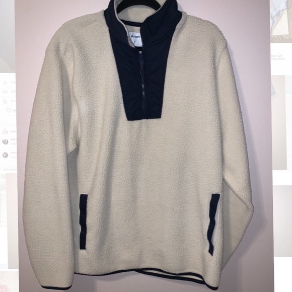 Old Navy Other - Men’s Lightweight Sherpa Pullover by Old Navy